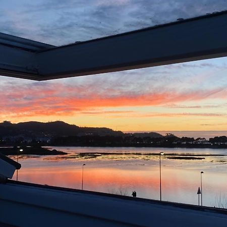 Atico Muy Luminoso E Increibles Vistas Lägenhet Baiona Exteriör bild