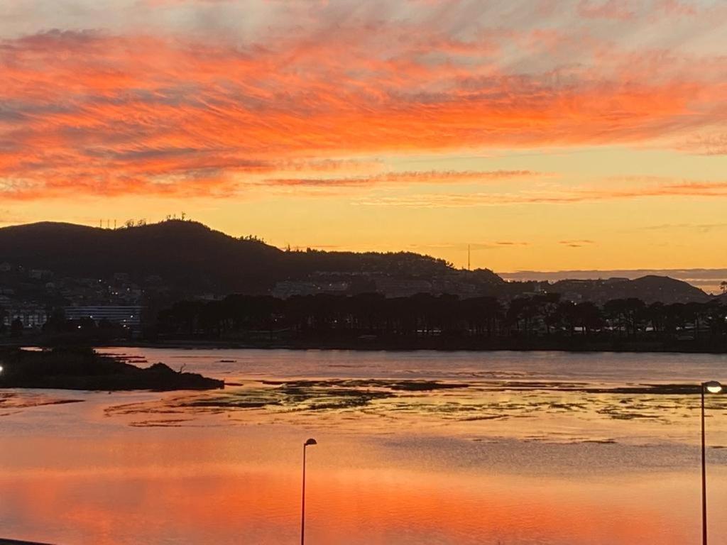 Atico Muy Luminoso E Increibles Vistas Lägenhet Baiona Exteriör bild