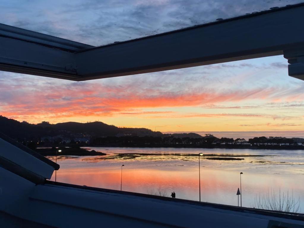 Atico Muy Luminoso E Increibles Vistas Lägenhet Baiona Exteriör bild
