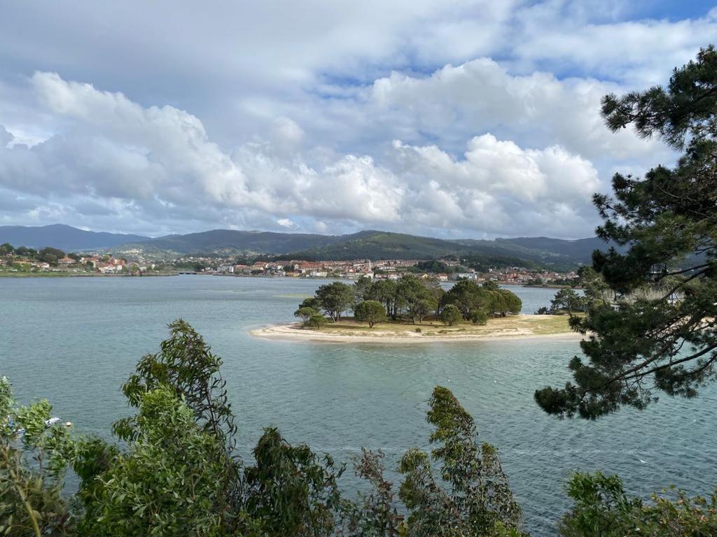 Atico Muy Luminoso E Increibles Vistas Lägenhet Baiona Exteriör bild